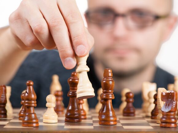 strategy, chess, board game