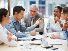 business meeting, meeting, business