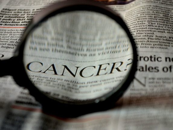 cancer, newspaper, word