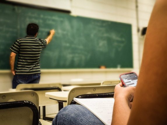 cell phone, education, classroom