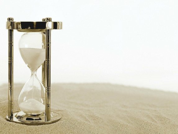 hourglass, clock, time