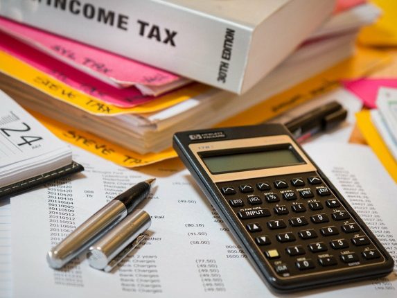 income tax, calculator, accounting