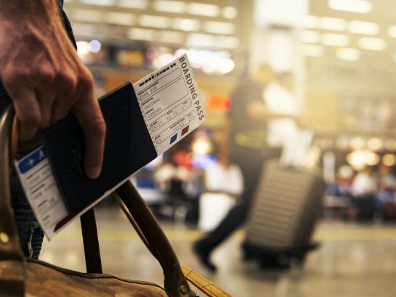 travel, airport, boarding pass